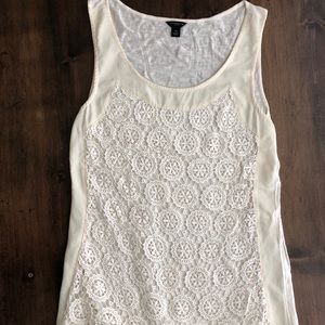 Ann Taylor - cream tank